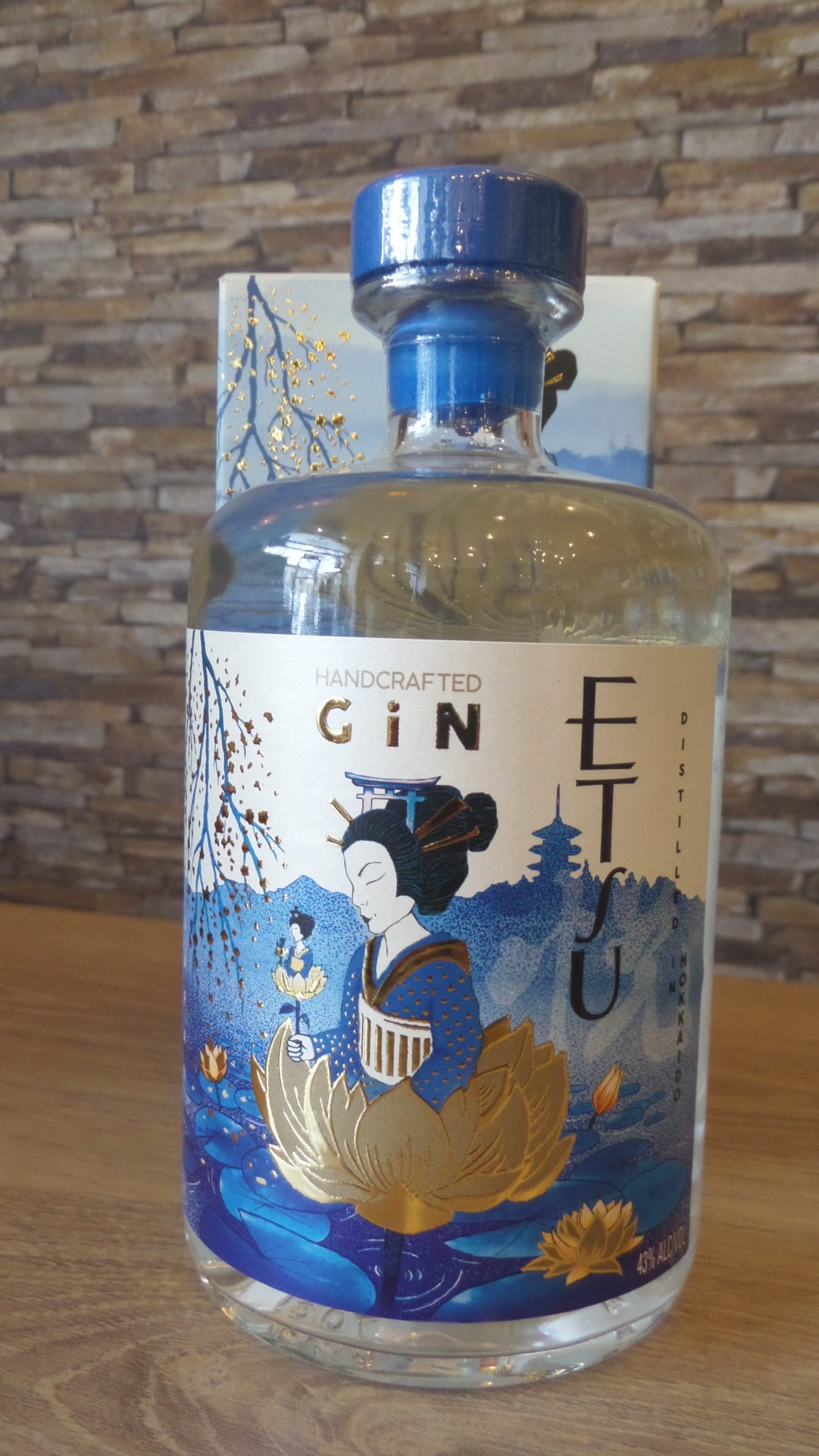 Gin Etsu, 70cl 43°, gin Japonais